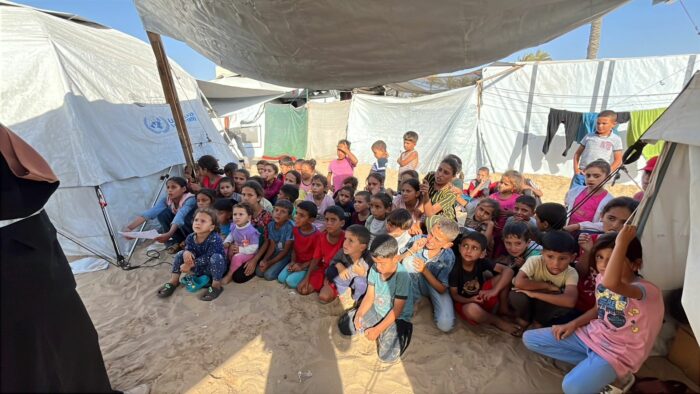 IMG 2707 Témoignage d'Abu Amir, le 8 juin 2025 – Des femmes fatiguées, fragiles mais capables de se relever – Au cœur des souffrances quotidiennes vécues par les habitants déplacés
